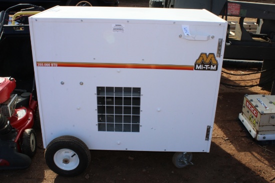 New / Unused MI-T-M 355,000 BTU Dual Fuel Heater