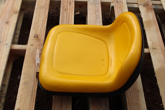 John Deere Yellow Mower / Tractor Seat