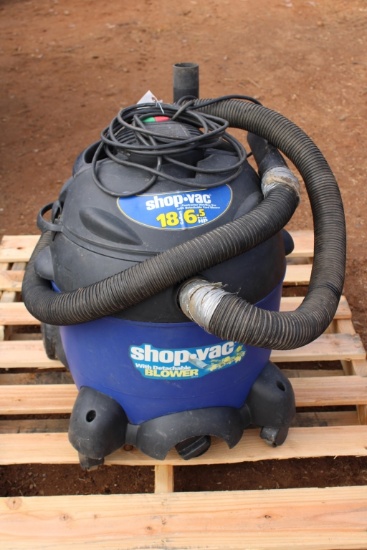 18 Gallon Dry - Wet Shop Vac / Yard Blower
