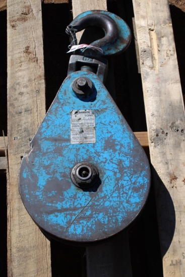 Samson 8 Ton Snatch Block with Hook