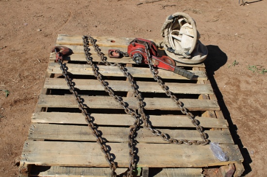 Little Mule Ratchet Chain Hoist