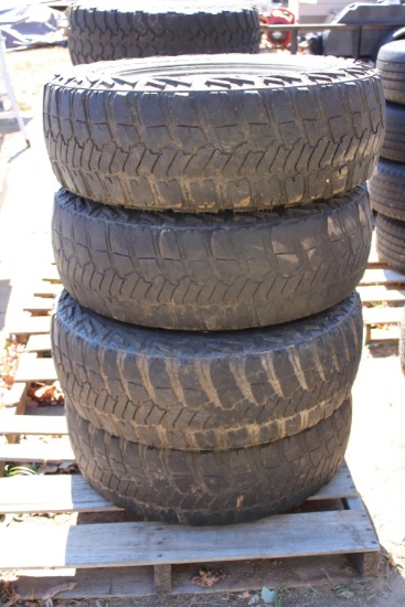 Set of 6 Lug Chevrolet Wheels & Tires