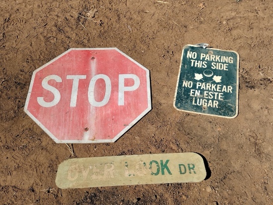 (3) Signs