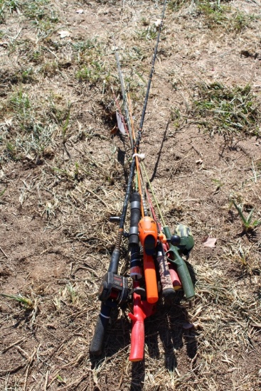 (6) Fishing Poles