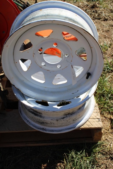 (2) 14" 5 Lug Trailer Wheels