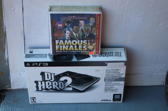 PS3 DJ Hero 2 & Famous Finales Legends of Radio