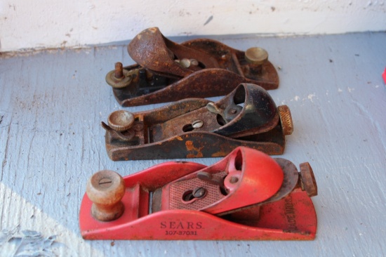 (3) Hand Planers