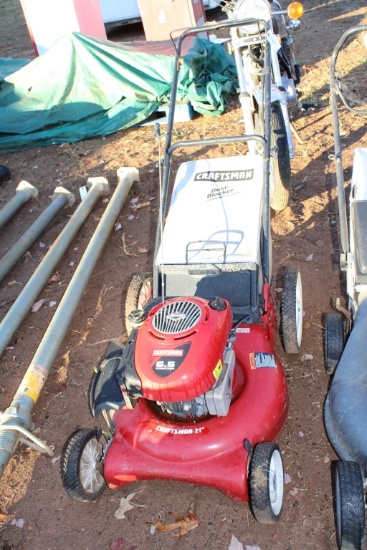 Craftsman 21"  6.5 HP Push Mower with Bagger