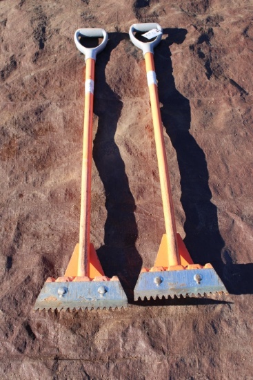 (2) Roof Shingle Shovels