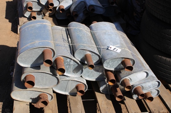 (12) New Mufflers
