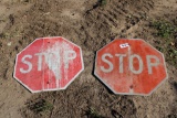 (2) Stop Signs