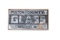 'Fulton Country Glass Works' Painted Metal Sign, Double-Sided