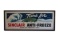 Framed 'Sinclair Anti-Freeze' Painted Canvas Sign