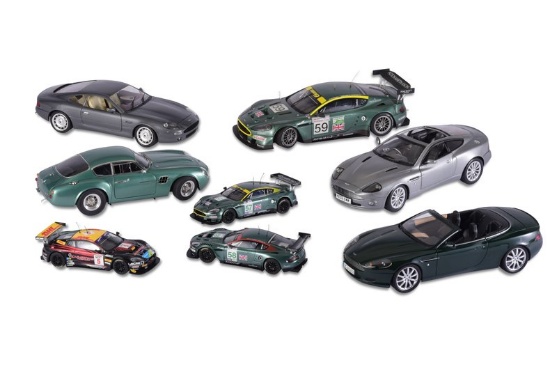 Group of Aston Martin Cars