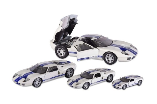 Group of Ford GT Models