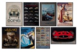 Group of Assorted Automotive Event Posters