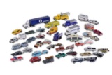 Group of Commercial Trucks and Trailers