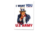 'US Army Recruitment' Porcelain Sign