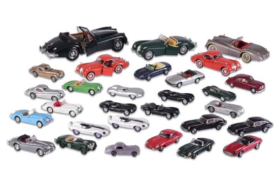 Group of Jaguar Cars