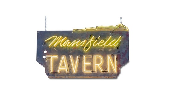 'Mansfield Tavern' Neon Sign