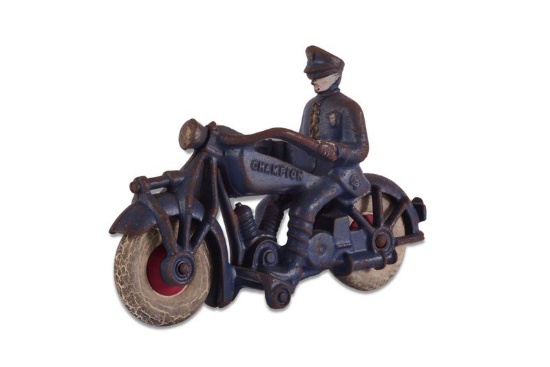 Cast Iron Hubley Motorcycle