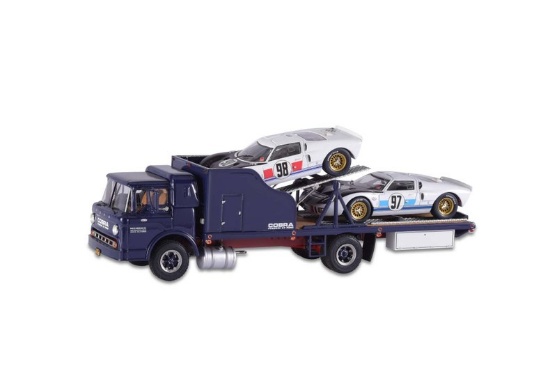 Cobra Transporter with 2 Ford Mk II GT40s