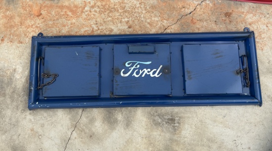 Ford Tailgate Metal Sign