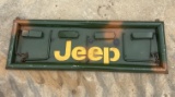 Jeep Tailgate Metal Sign