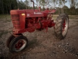 Farmall Tractor- Running when parked- needs battery and carburetor work- Free Wheeled, Not Locked Up