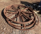 8ft Metal Wheels