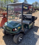 Cushman Electric Golf Cart- bed on back, runs/drives- has charger