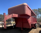 16x6 Red Cattle Trailer