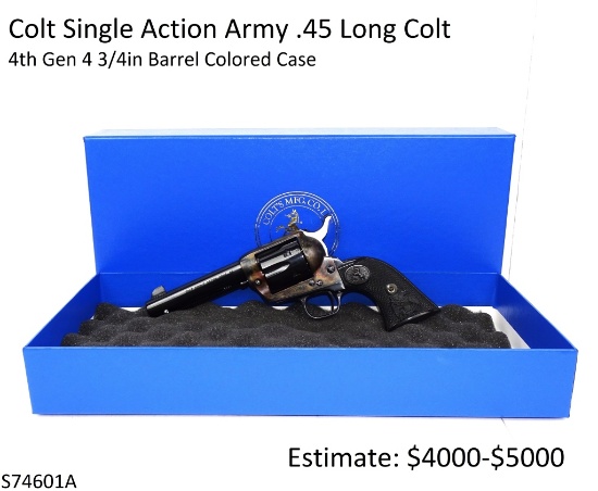 Colt 4th Gen Single Action Army .45 Long Colt