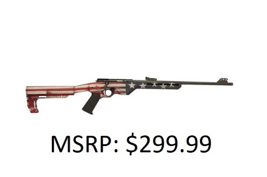Howa TRAKR 22 LR Flag Cerakited