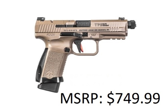 Canik TP9SF Elite Combat 9mm Pistol