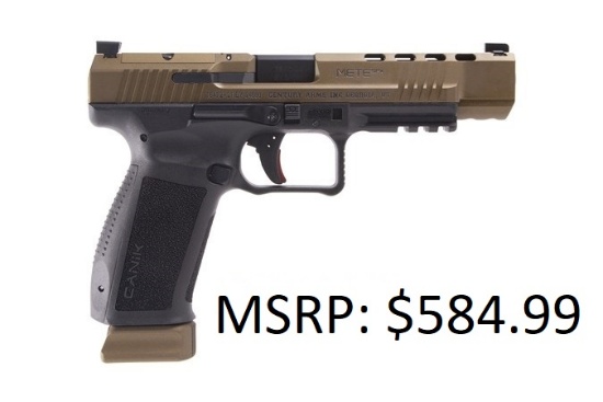 Canik METE SFX 9mm Optic Ready FDE Slide Pistol