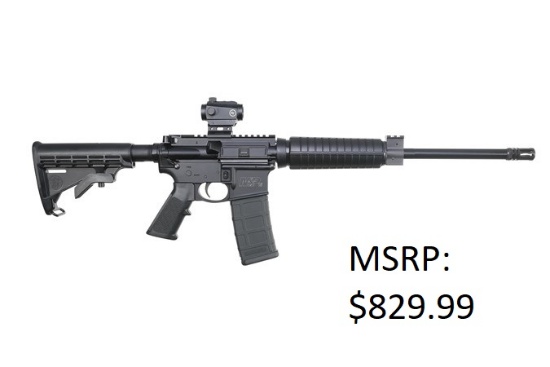 S&W M&P15 Sport II 5.56 NATO W Dot Optic