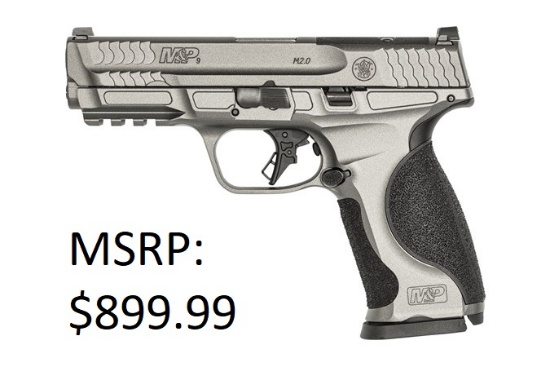 Smith and Wesson M&P9 M2.0 Metal 9mm Handgun