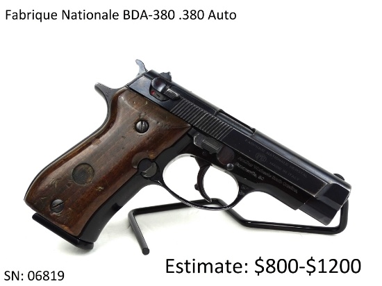 Fabrique Nationale BDA-380 .380 Auto Pistol