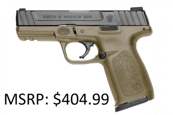 Smith & Wesson SD9VE 9mm Pistol
