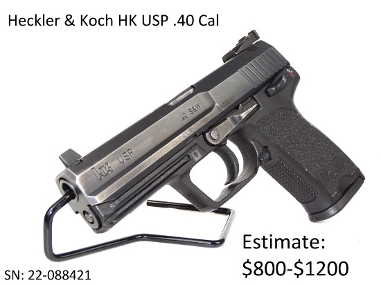 Heckler & Koch HK USP .40 Cal Pistol