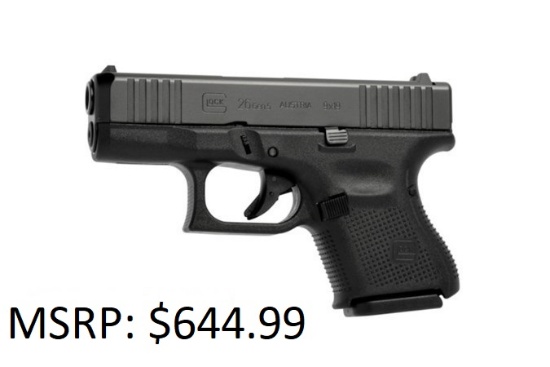 Glock G26 G5 9mm Pistol