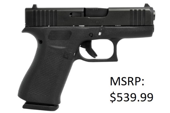 Glock G43X 9mm Handgun
