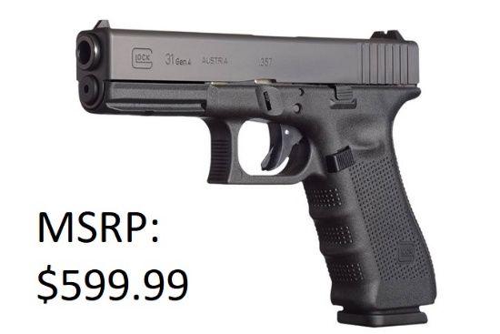 Glock G31 Gen 4 .357 Sig Handgun