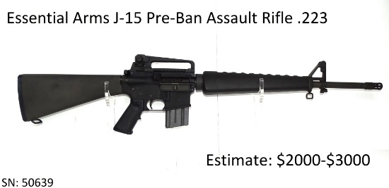 Essential Arms J-15 Pre-Ban Assault Rifle .223
