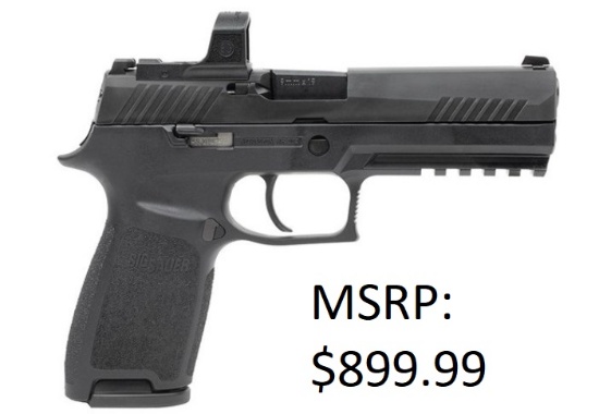 Sig Sauer P320 Full RXP 9mm Romeo Zero Pro Pistol