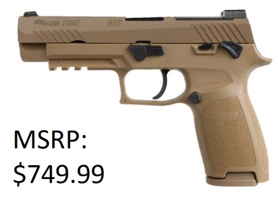 Sig Sauer P320 M17 9mm 10+1 9mm Pistol