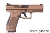 Canik TP9DA MOD 2 Bronze Pistol