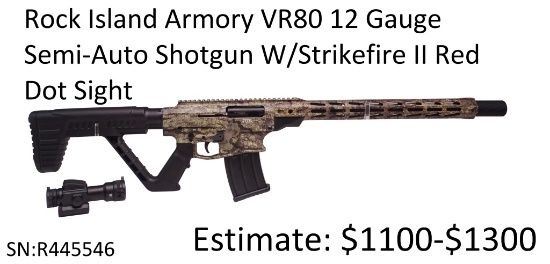 Rock Island Armory VR80 !12 Guage Shotgun