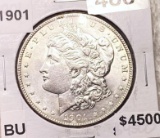 1901 Morgan Silver Dollar BU